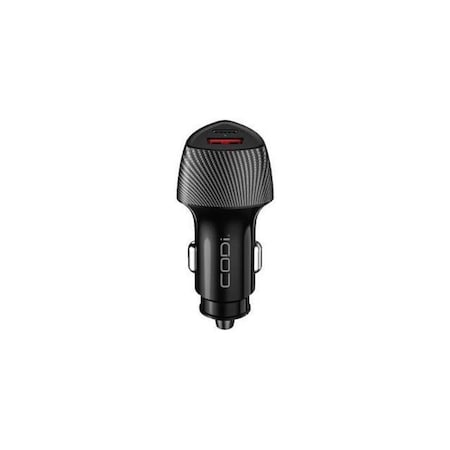 Abacus 20 watt USB-C Pd USB-A 3.0 Quick Charge Car Charger AB3536337